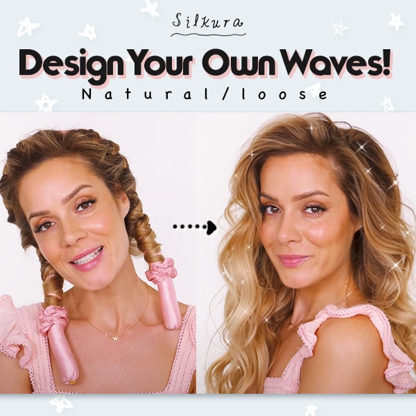 Bandeau bouclé sans chaleur BloomyGlow™