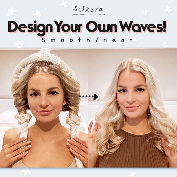 Bandeau bouclé sans chaleur BloomyGlow™