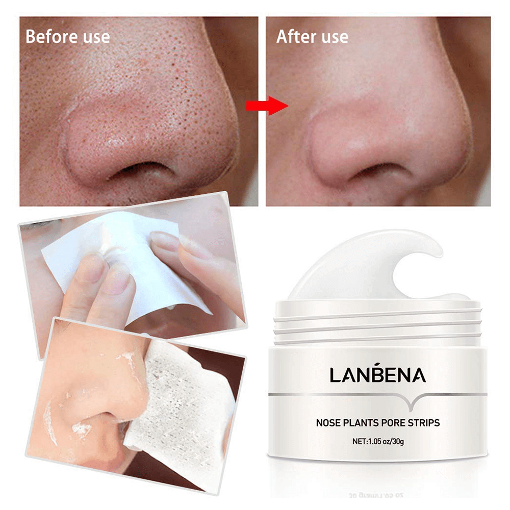 LANBÉNA™ - Bandes pour pores (60 pièces)