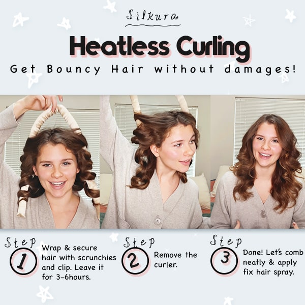 BloomyGlow™ Heatless Curling Headband