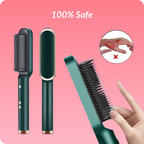 StraiGlow™ Hair Straightener Styling Brush