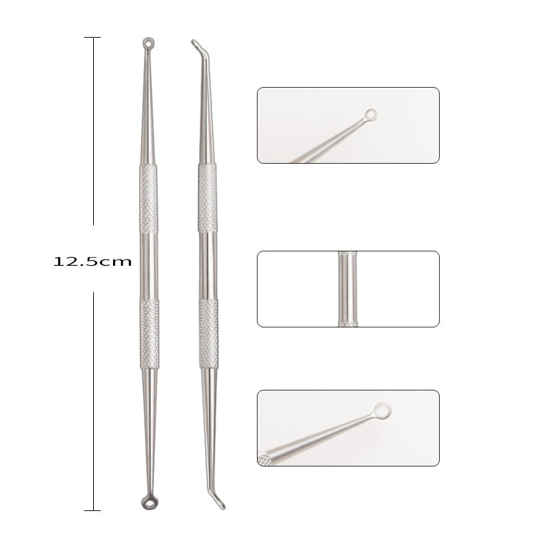 BLACKHEAD & BLEMISH REMOVER, PIMPLE & ACNE EXTRACTOR TOOL KIT