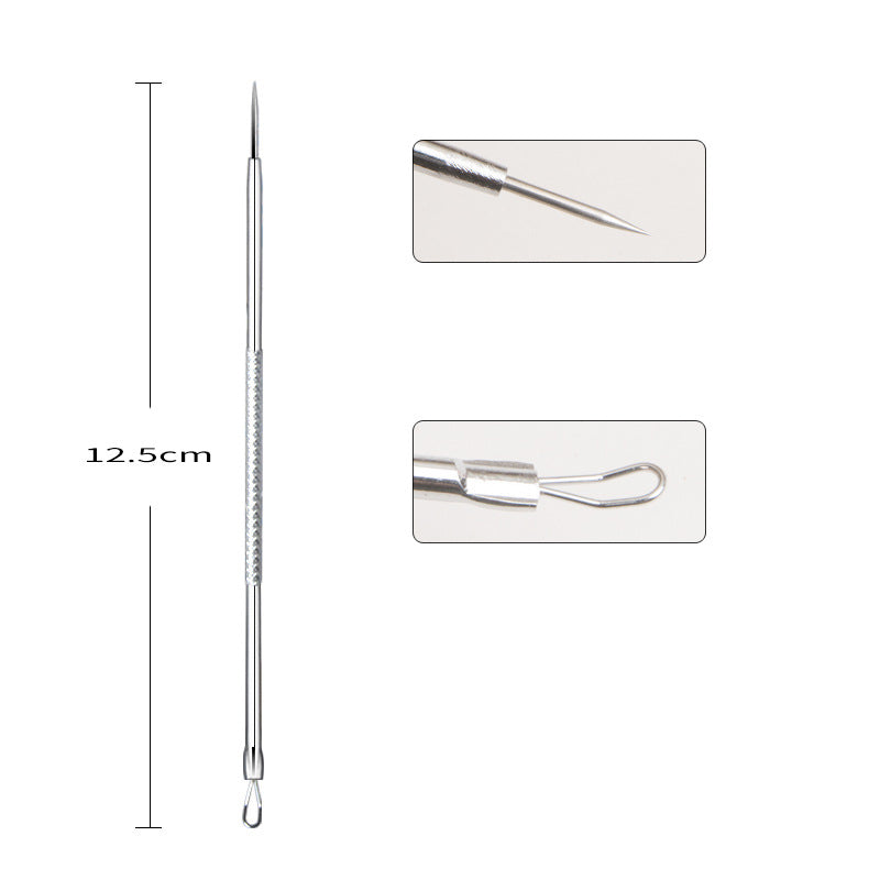 BLACKHEAD & BLEMISH REMOVER, PIMPLE & ACNE EXTRACTOR TOOL KIT