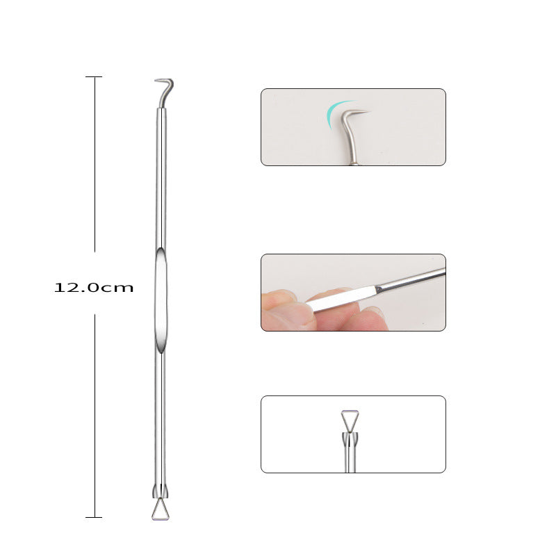 BLACKHEAD & BLEMISH REMOVER, PIMPLE & ACNE EXTRACTOR TOOL KIT