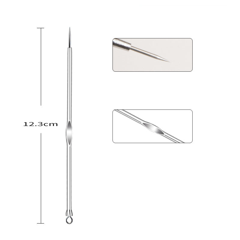 BLACKHEAD & BLEMISH REMOVER, PIMPLE & ACNE EXTRACTOR TOOL KIT